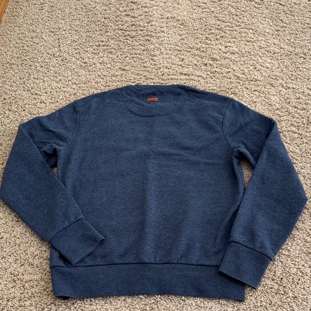Wanakhome Womens Super Soft Heathered Blue Crewneck Crew Sweatshirt, sz M - Picture 14 of 15